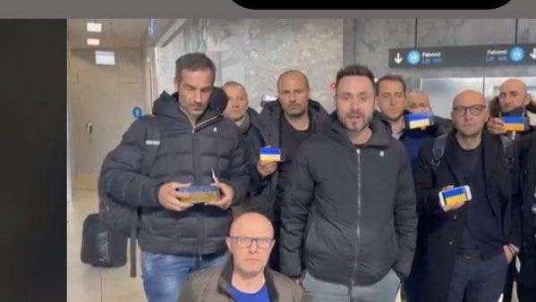 De Zerbi e lo staff salvi in Romania. Nicolini: "È stata un'odissea"