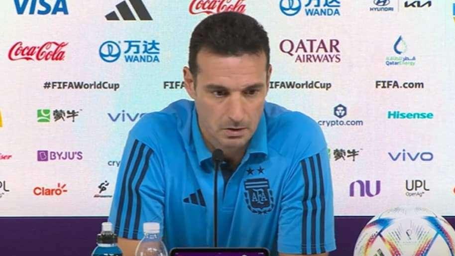 Argentina, Scaloni: "Contro la Croazia sarà difficile. Polemiche con l'Olanda? Sappiamo perdere e vincere"
