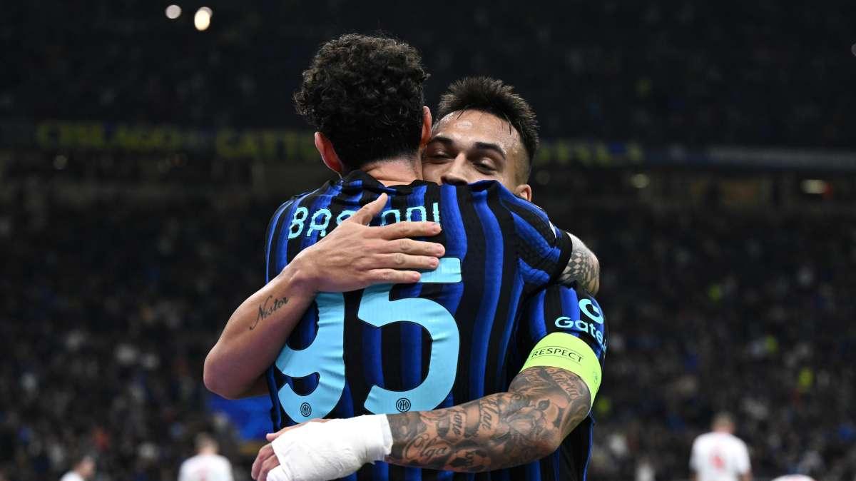 Inter-Slavia Praga, Fischio Finale - È ancora festa nella San Siro europea. Slavia battuto 3-0: Chivu fa due su due