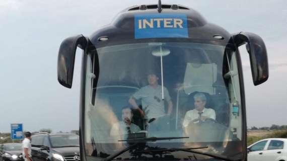 Verso Lazio-Inter, la squadra partirà da Malpensa alle 17:30