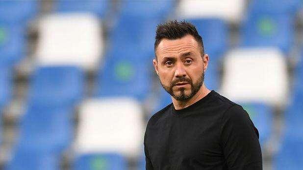 De Zerbi: "Mancini ha portato una diversa mentalità. Raspadori? Sapevamo fosse così forte"