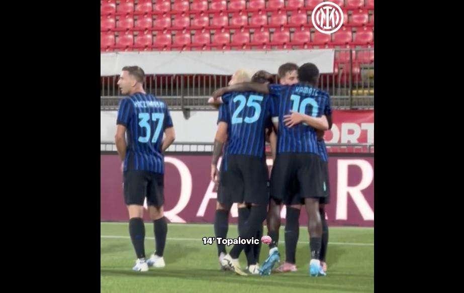 VIDEO - Serie C, l'Inter U23 cambia marcia: il 2-0 alla Triestina vale la terza vittoria di fila. In gol Topalovic e Kamate 