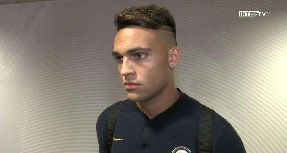 Lautaro Martinez a SM: "Gol importante per me e per la classifica"