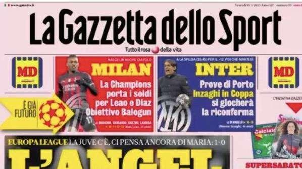 Prima GdS - Inter, prove di Porto: Inzaghi in coppa si giocherà la riconferma