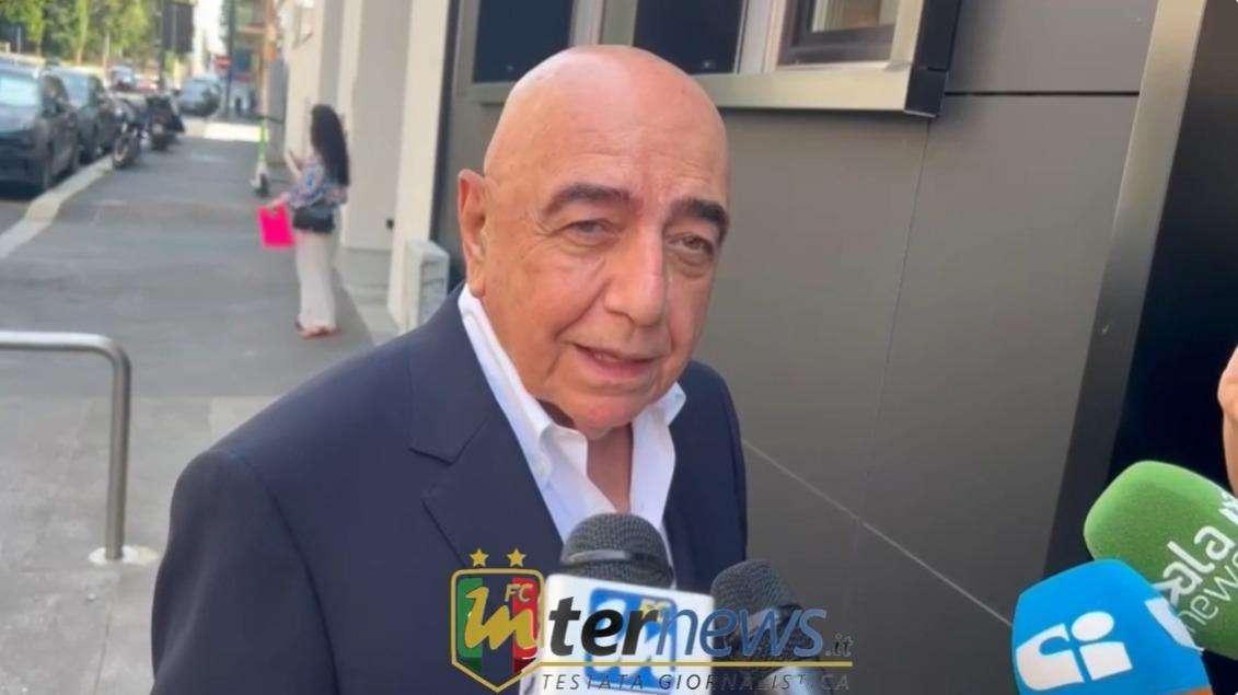 VIDEO - Monza, Galliani: "Non ho cenato con Sensi, l'ho incontrato per caso. Carboni? Non entra nessuno se non esce nessuno"