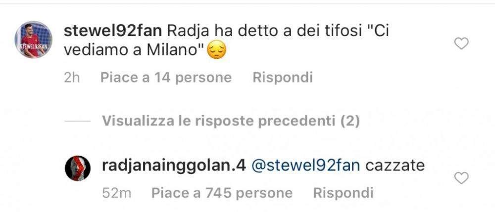 Roma, Nainggolan ai tifosi: "Ci vediamo a Milano". Poi la smentita