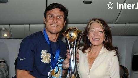 Bedy Moratti: "Zanetti è l'Inter e lo sarà sempre"