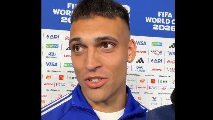 Lautaro: "Ho segnato il gol che tutti gli argentini avrebbero voluto fare"