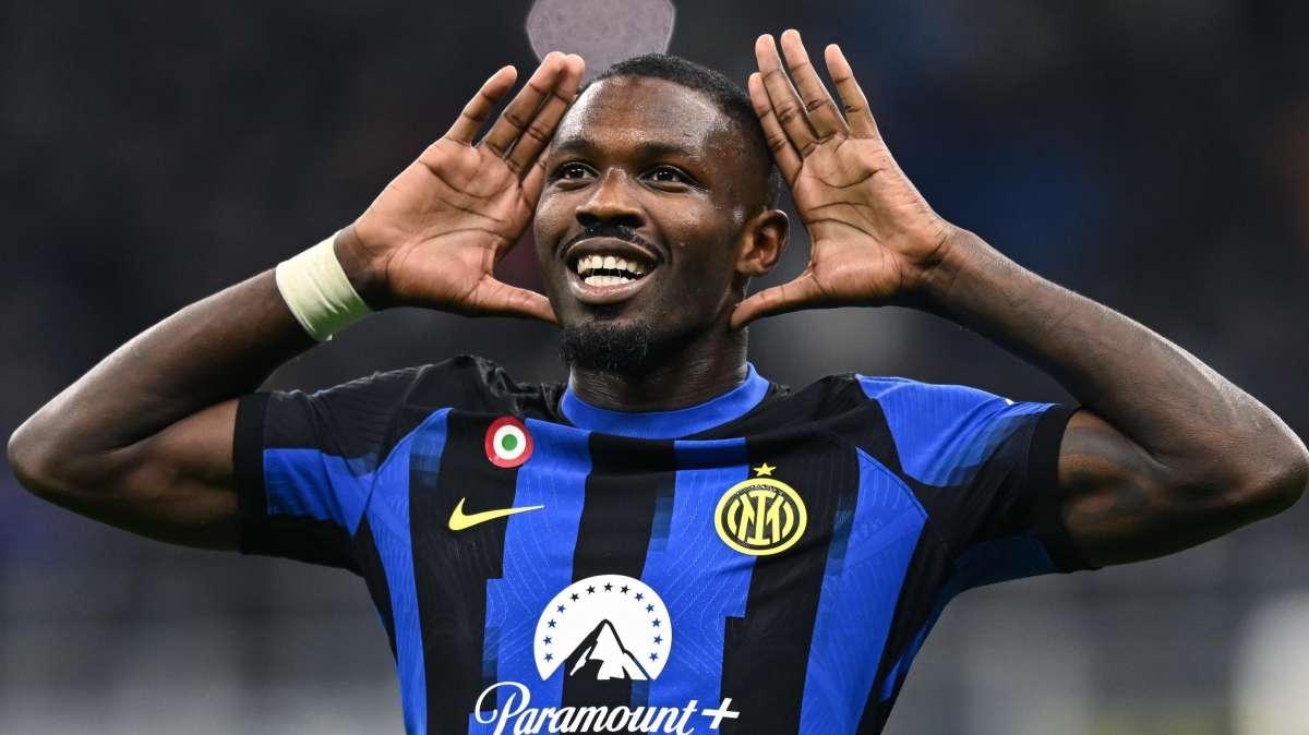 Thuram ha preso parte a 9 gol nelle prime 10 partite con l'Inter in Serie A: primato nerazzurro dal 2004/05 