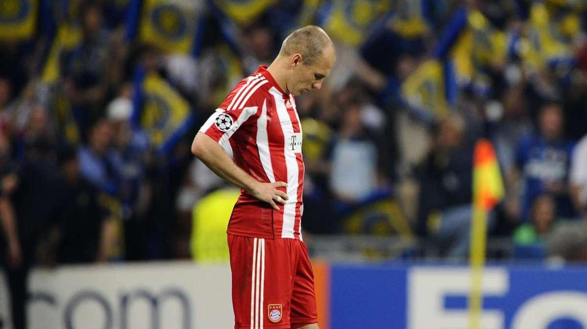 Robben out in allenamento, rischia di saltare l'Inter