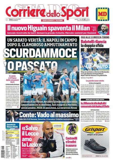 Prima CdS - Conte: Vado al massimo. Il tecnico: "Critiche costruttive"