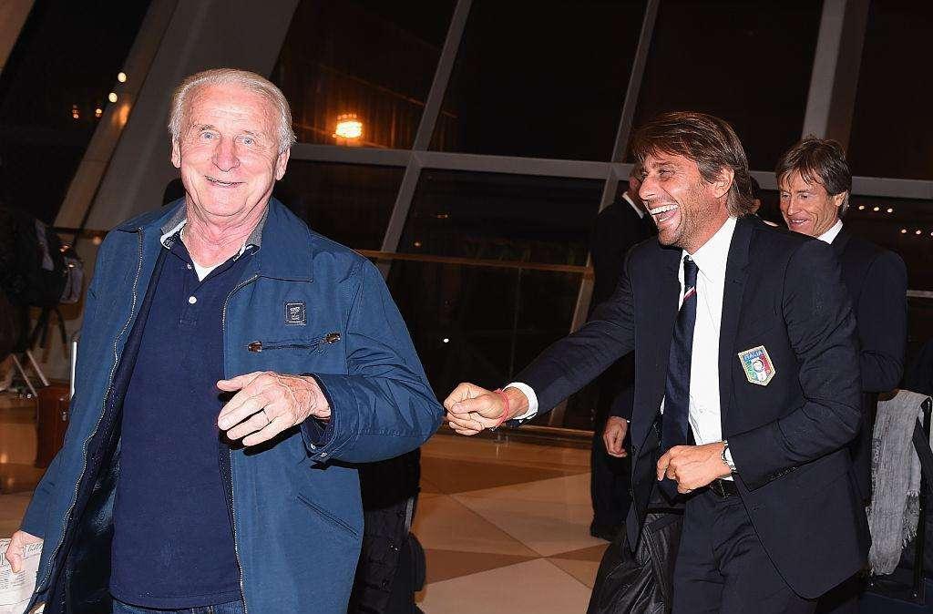 Conte fa gli auguri al Trap: "Maestro di vita e di calcio"