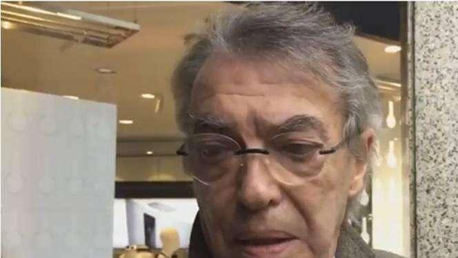 Moratti: "Oriali legato all'Inter, darà più senso alla società. Conte ottimo, adesso lo aspettiamo in azione"