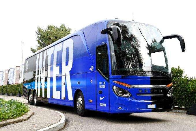 Inter, il bus cambia look: ecco il video pubblicato dal club su Twitter