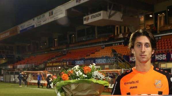 Samuele Mulattieri mvp di Volendam-Dodrecht. Per lui due premi... originali