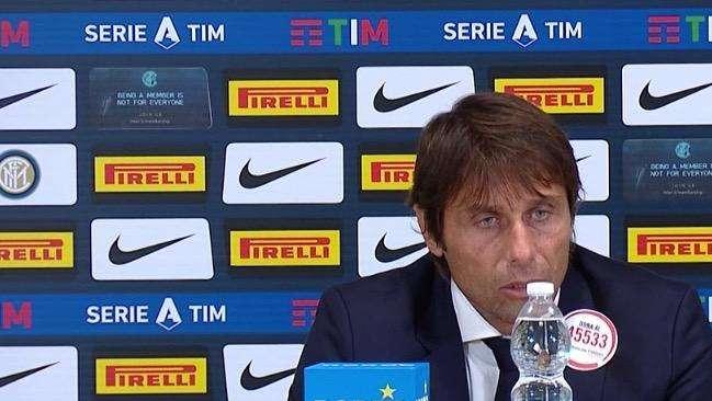 VIDEO - Conte: "La Roma è una signora squadra. Nulla da rimproverare ai miei"