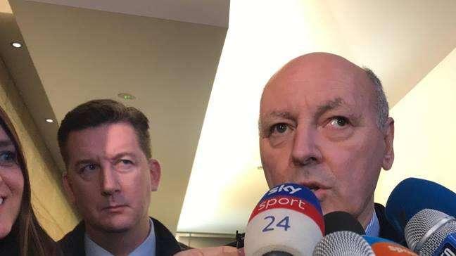 Marotta: "Tiki Taka? La mattina alle 7 lavoriamo. Quando ci rivediamo con Icardi e Wanda? Basta"