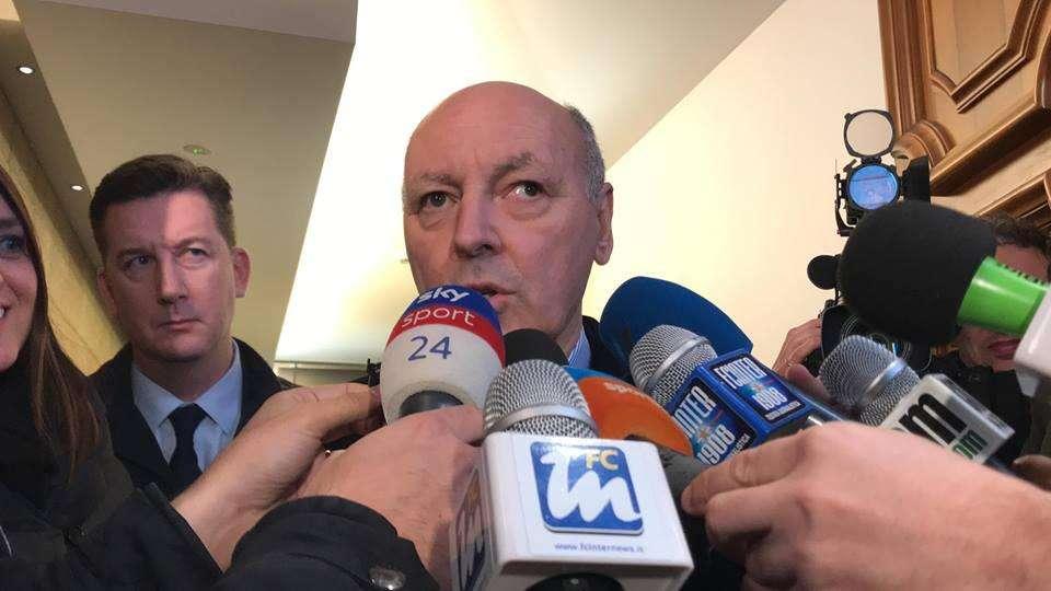 Marotta: "Social belli, ma pericolosi". Frecciata a Icardi e Wanda Nara?