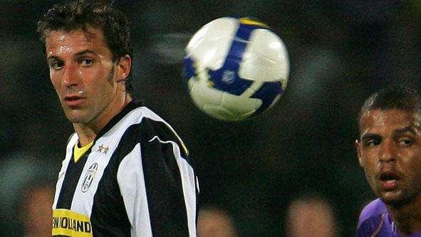 Juventus: Del Piero verso la panchina