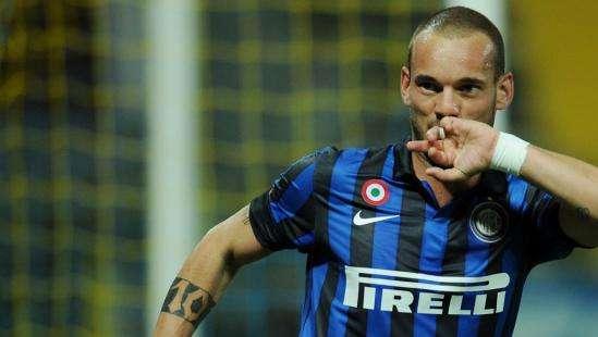 Bookmaker esteri: Sneijder via bancato solo 1,55