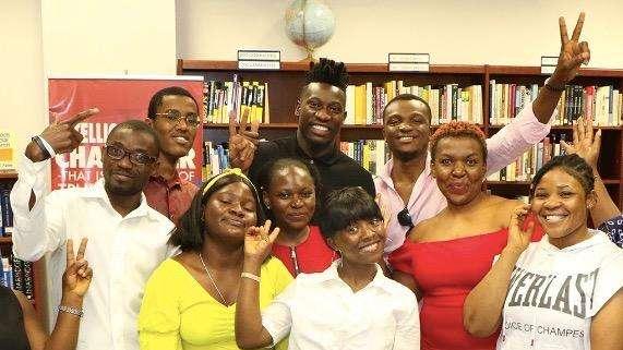 Onana ospite dell'Ambasciata USA. Con tanto di endorsement