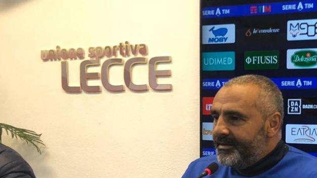 Lecce, Liverani in conferenza: "Inter di livello top. Alla società non chiedo Lukaku-Lautaro"