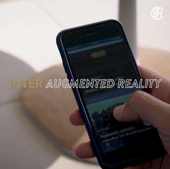L'Inter Official App evolve: ecco la Realtà Aumentata