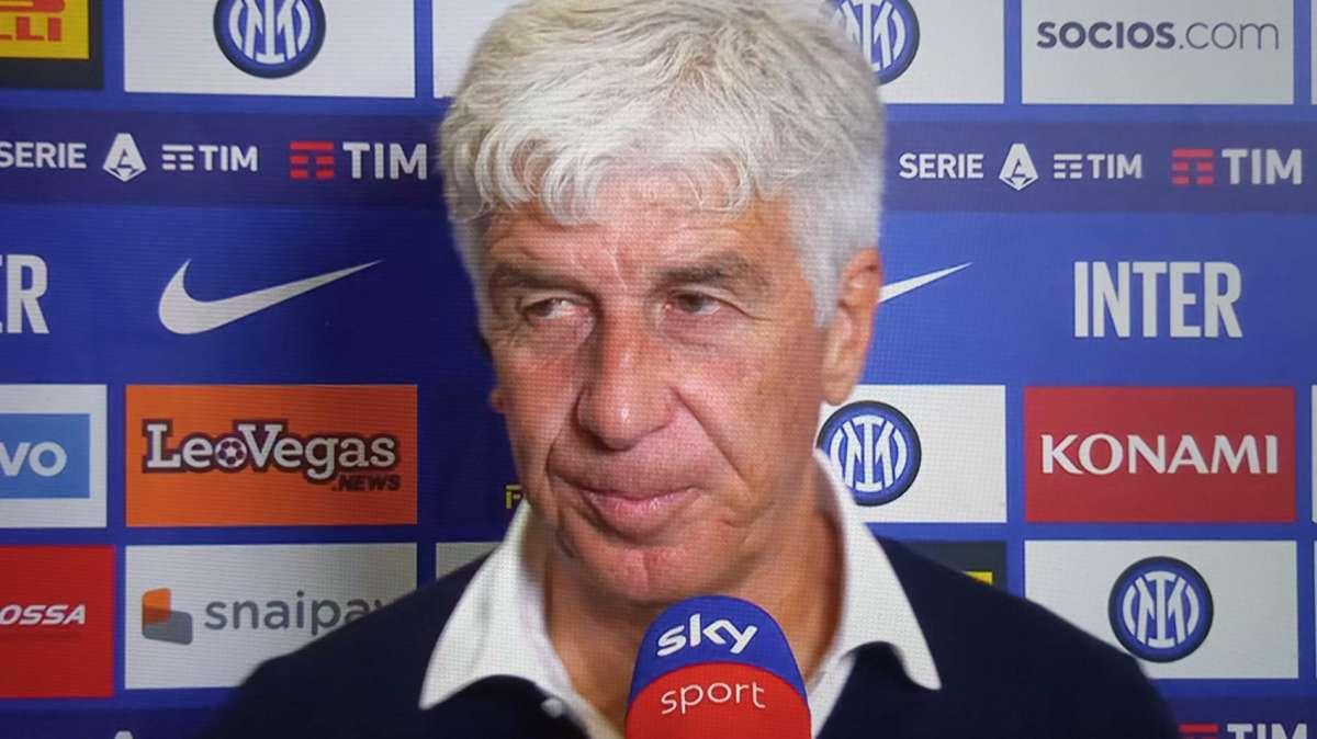 Atalanta, Gasperini a Sky: "Partenza forte dell'Inter. Lukaku? Poi abbiamo preso le misure"