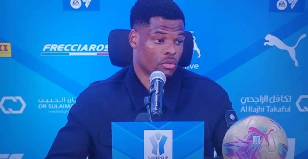 Dumfries in conferenza: "Maicon è una leggenda, io sono felice di aver segnato. Lautaro deve continuare così, è importante"