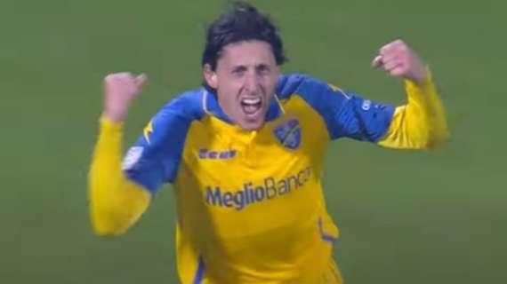 Serie B, Mulattieri entra nella ripresa e salva il Frosinone: 11esimo gol in campionato