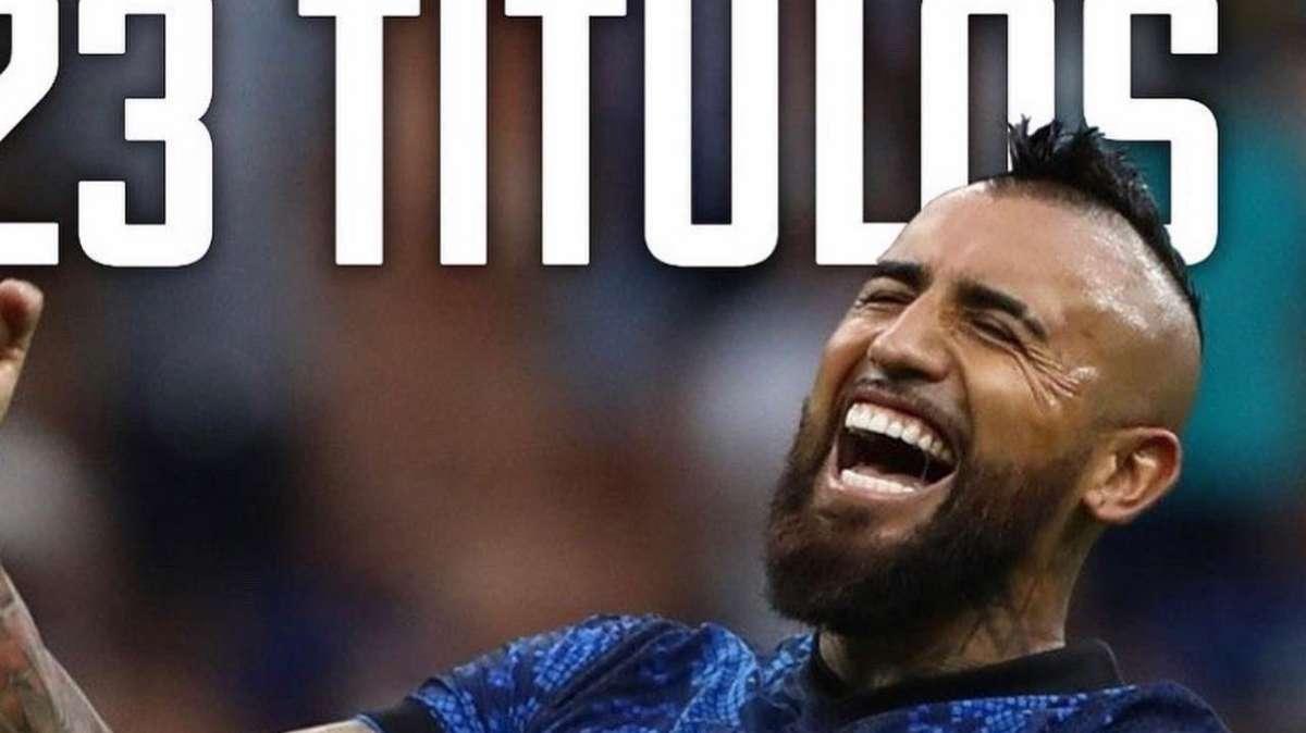 Vidal festeggia il 23esimo titolo: "Grazie a chi c'è sempre stato. Continueremo a sognare"