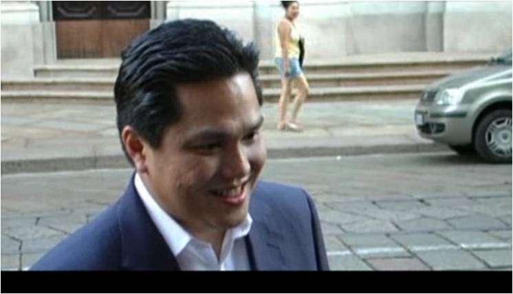 Finiti i meeting, Thohir è tornato all'Armani Hotel