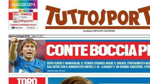 Prima TS - Conte boccia Perisic