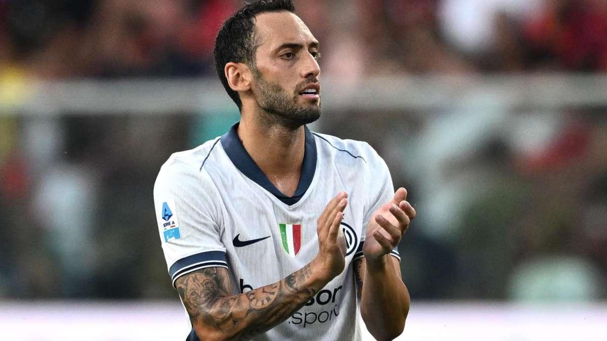 Calhanoglu, l'esito degli esami dopo Roma-Inter: escluse lesioni. Per il turco un'elongazione agli adduttori 