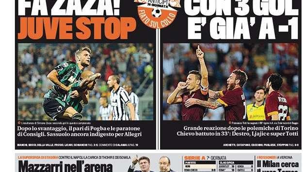 Prime pagine - Mazzarri si gioca l'Inter nell'arena: "Noi da Champions". Thohir in pressing sulla squadra