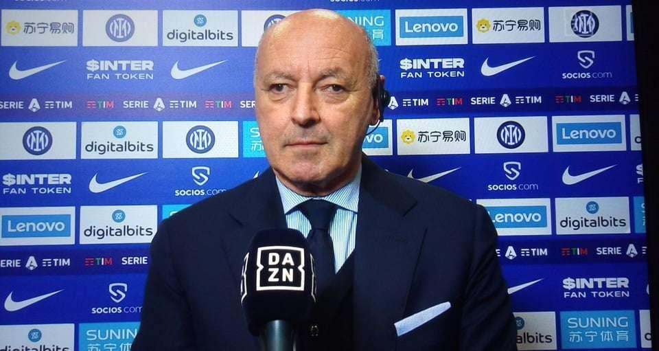 Marotta: "Pif? Zhang mi ha assicurato che vuole restare all'Inter. Allegri un volpone"
