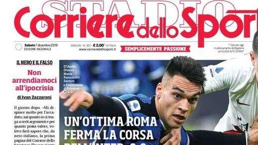 Prima CdS - Frenati. Inter fermata da un'ottima Roma. Conte contro i fischi. De Paul: "Mi guida Milito"