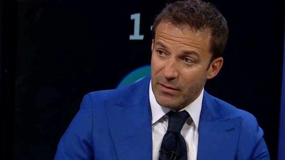 Del Piero: "L'Inter ha la rosa più forte del campionato. Barella, Calhanoglu e Mkhitaryan danno quantità e qualità"