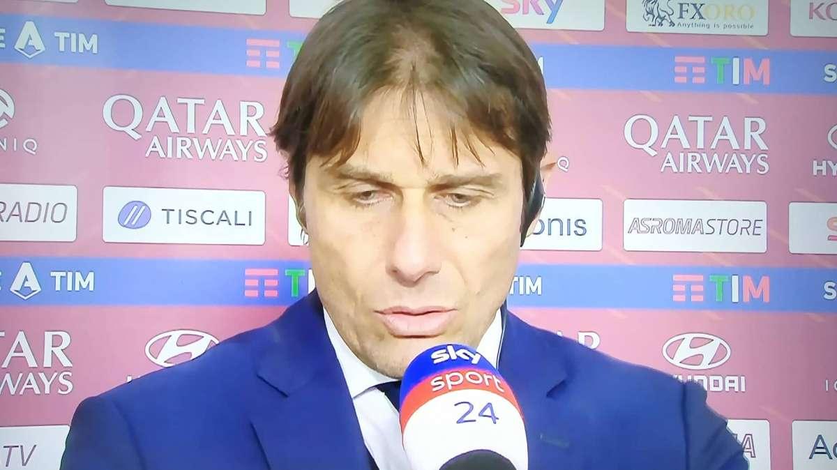 Conte a Sky: "Scontri diretti, sostanziale equilibrio. Mercato? Mi è stato detto di non chiedere nulla"