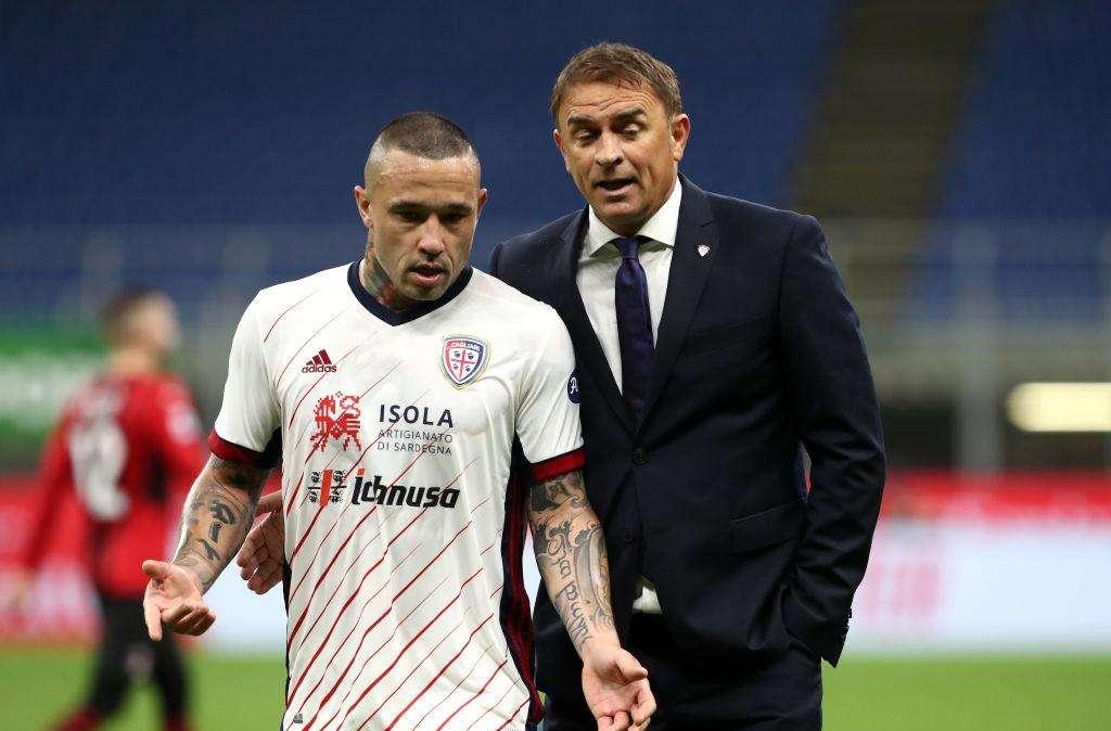 Cagliari, Semplici: "Nainggolan grande calciatore, vorrei restasse qui. Vuole bene alla Sardegna"