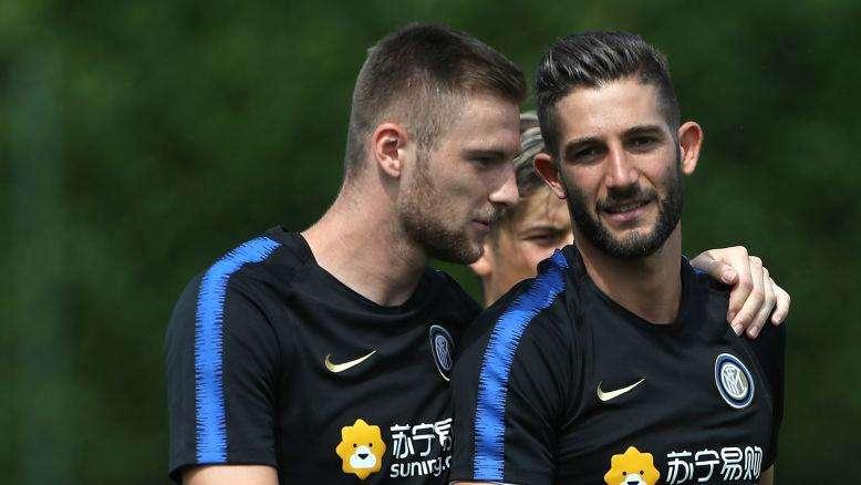Antivigilia di Inter-Lecce: ad Appiano andature, esercizi col pallone e lavoro tattico