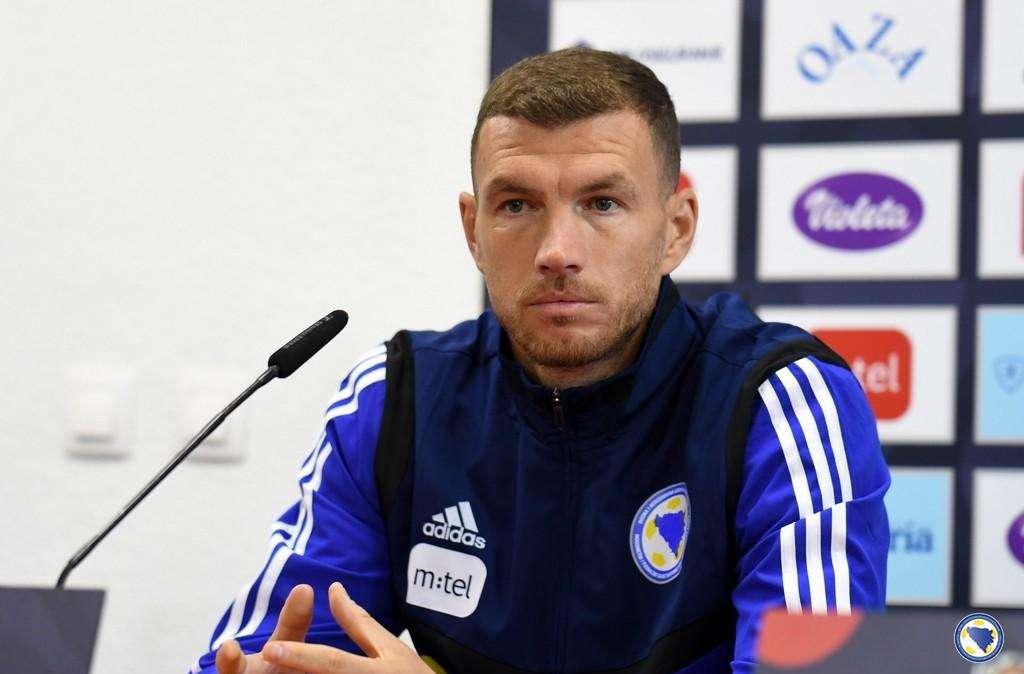 Qual. Euro 2024, Dzeko sul girone della Bosnia: "Portogallo favorito, noi alla pari con le altre"