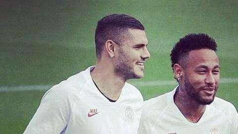 Icardi, foto con Neymar in vista del Real Madrid: "La Champions League è tornata"
