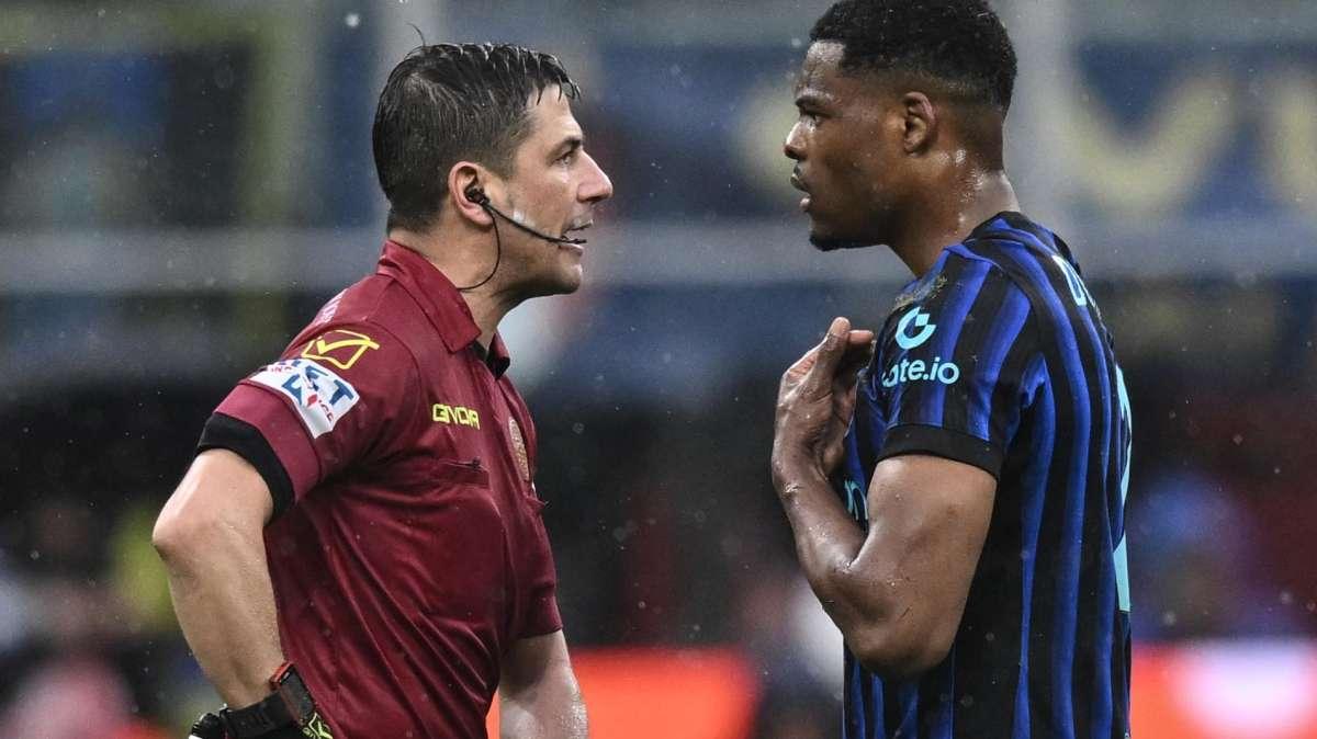 Moviola CdS - Scalvini-Frattesi, manca un rigore all'Inter. Il VAR Gariglio avrebbe dovuto richiamare Manganiello