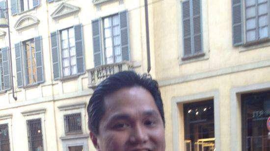 TS - Thohir, meno dell'80% ma sarà maggioranza