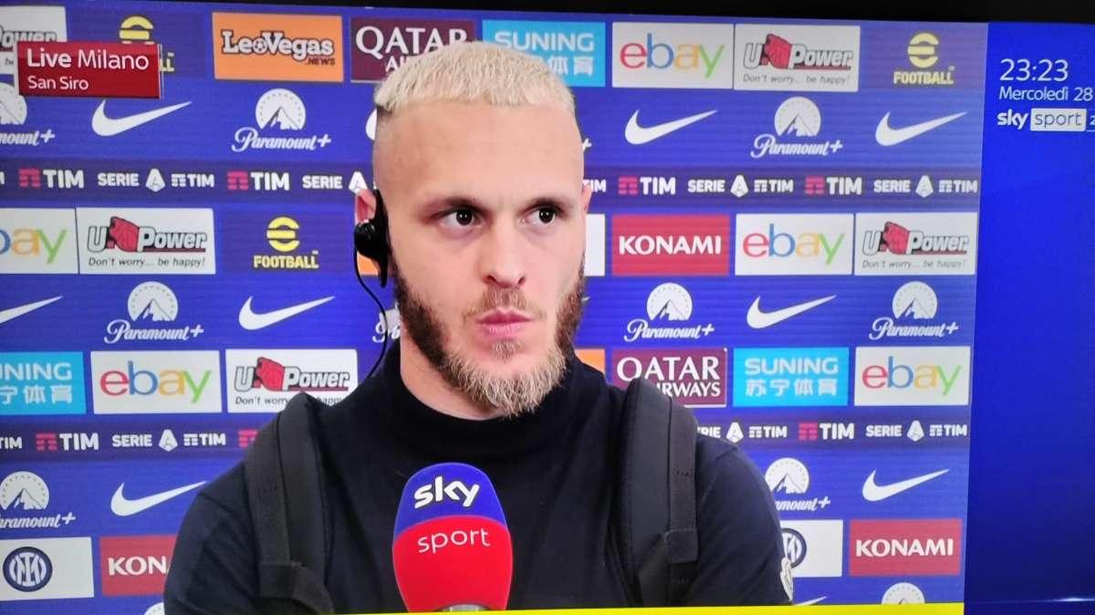 Dimarco a Sky: "Ci sono belle sensazioni in campo, siamo un gruppo unito che si diverte"