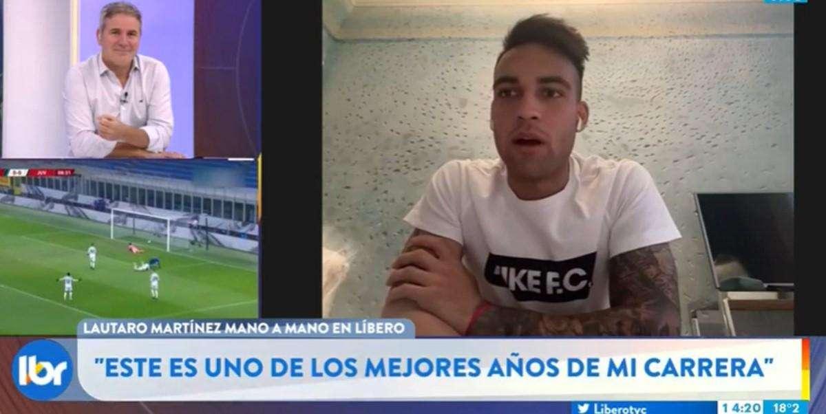 Lautaro a TyC Sports: "Un anno di grande crescita grazie a Conte. Milito? Se vado bene non mi chiama"