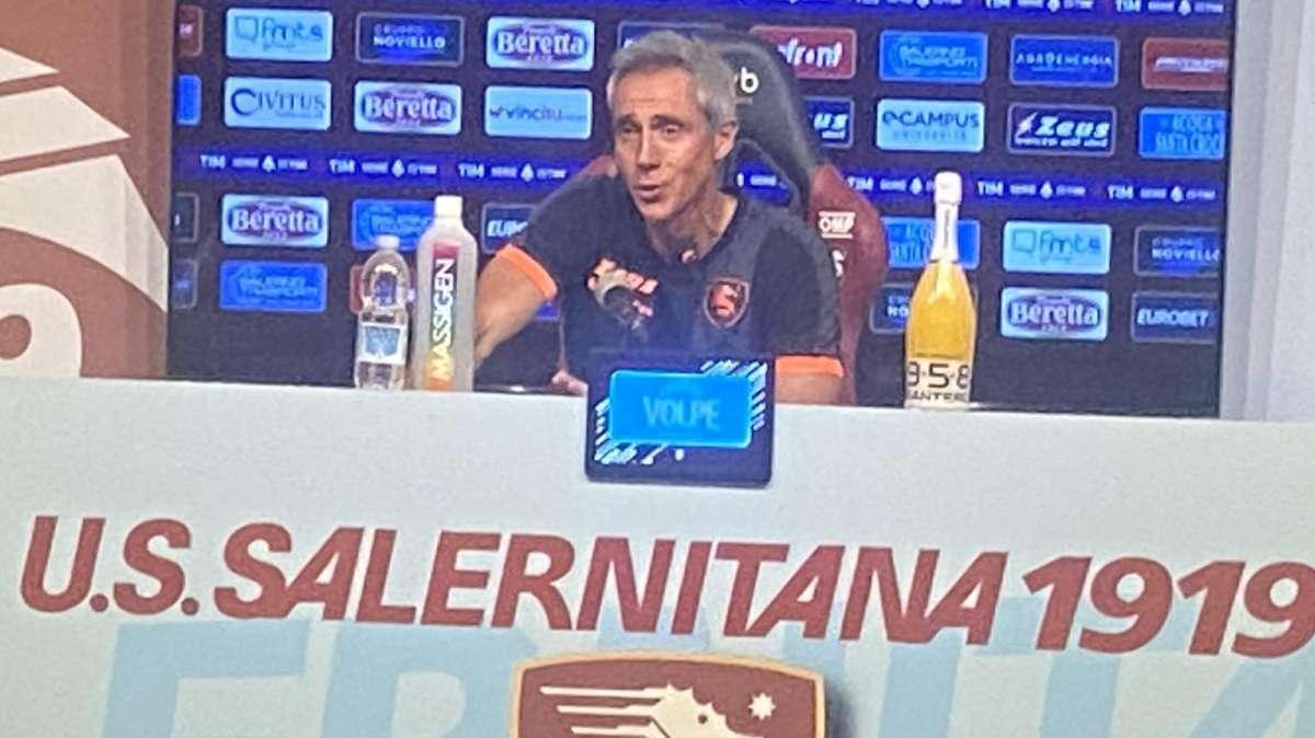 Salernitana, Paulo Sousa in conferenza: "Inzaghi ha fatto cambi di qualità. Sono super sereno, la vittoria arriverà"