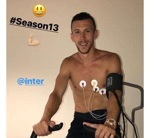 Perisic, il primo passo della nuova stagione è su Instagram