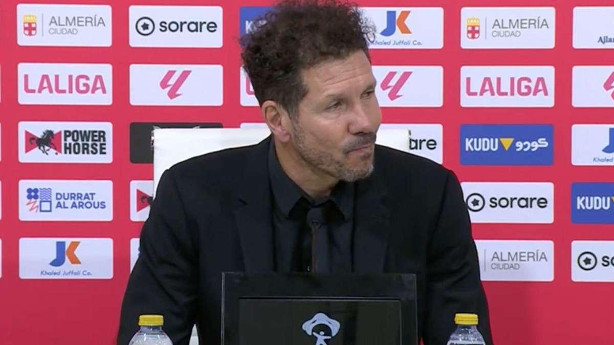 Atletico, Simeone: "Buon atteggiamento della squadra. Ma se non vinciamo in trasferta è colpa mia"